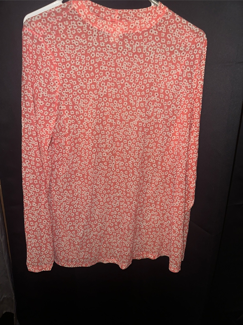 Women’s Coral Floral sheer- Lightweight Everyday Style